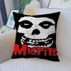 Heavy Metal Misfits Band pillow cover sofa cushion cover home room decoration children gift