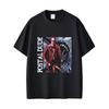 Postal Dude Vintage Koszulki Acid Lato Unisex Damskie Horror Gotyk Rock Streetwear Męska Moda Oversize Okrągły Dekolt Krótki Rękaw