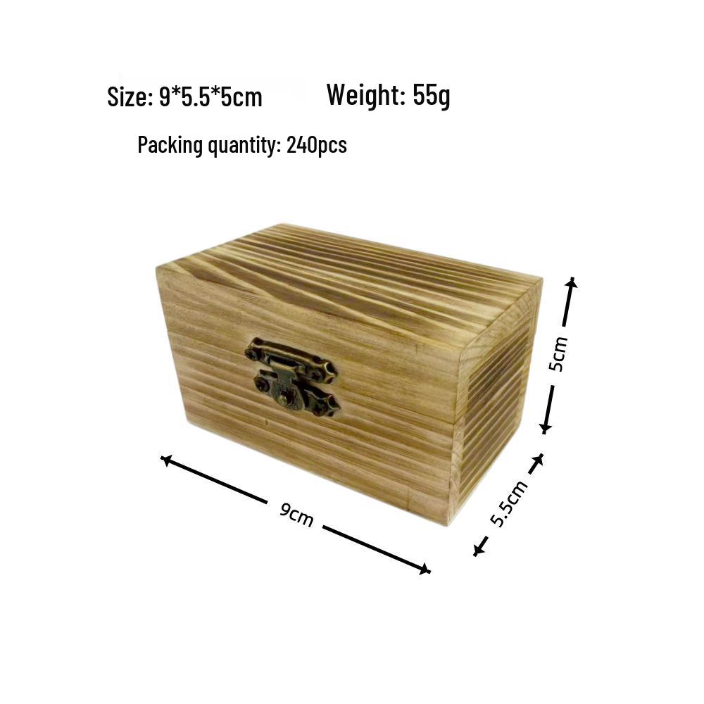 New Year Painted Wooden Gift & Jewelry Storage Box