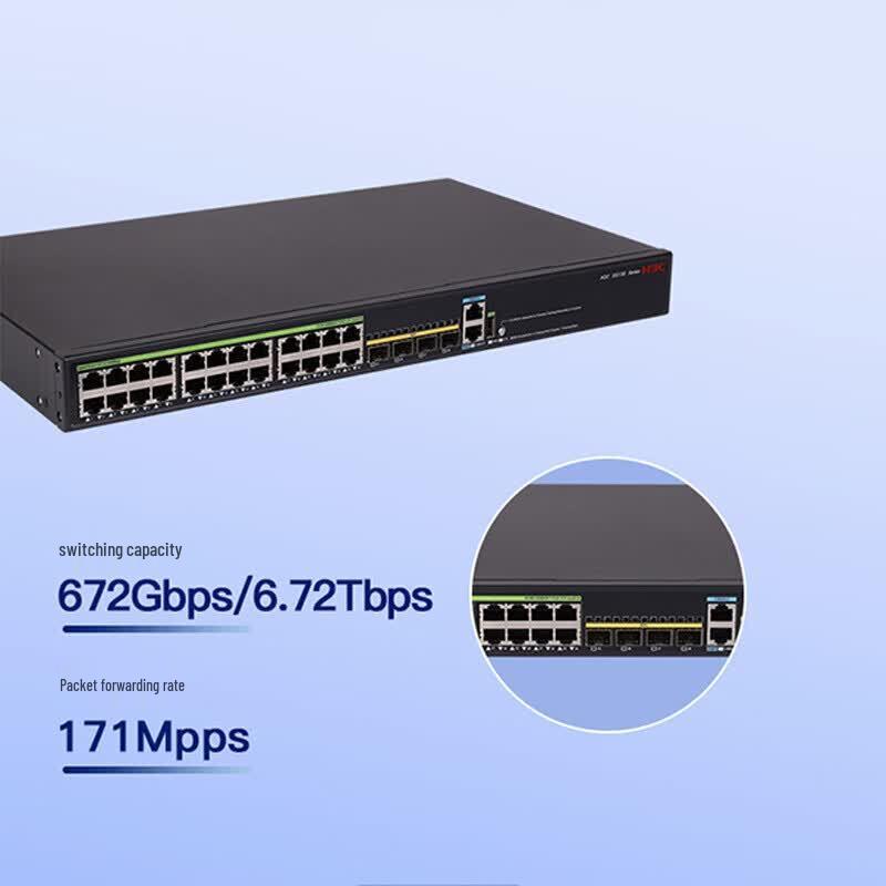 H3C S5135S-24P4X-EI 24-Port POE Managed Switch
