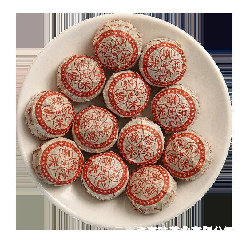 Yunnan Pu'er Tea Leaves Mini Tuo Tea Glutinous Fragrance Red Cotton Tuo 500g