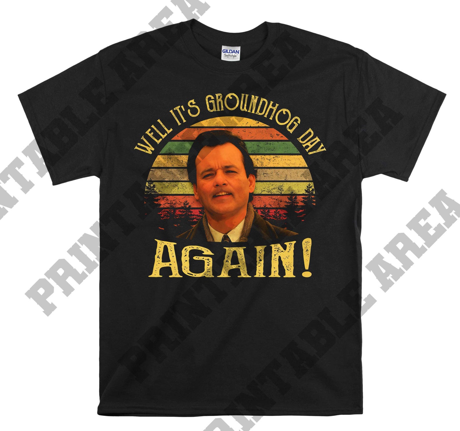Well It s Groundhog Day Again Vintage Men Unisex T shirt, T shirt, T shirt MO564 4XL