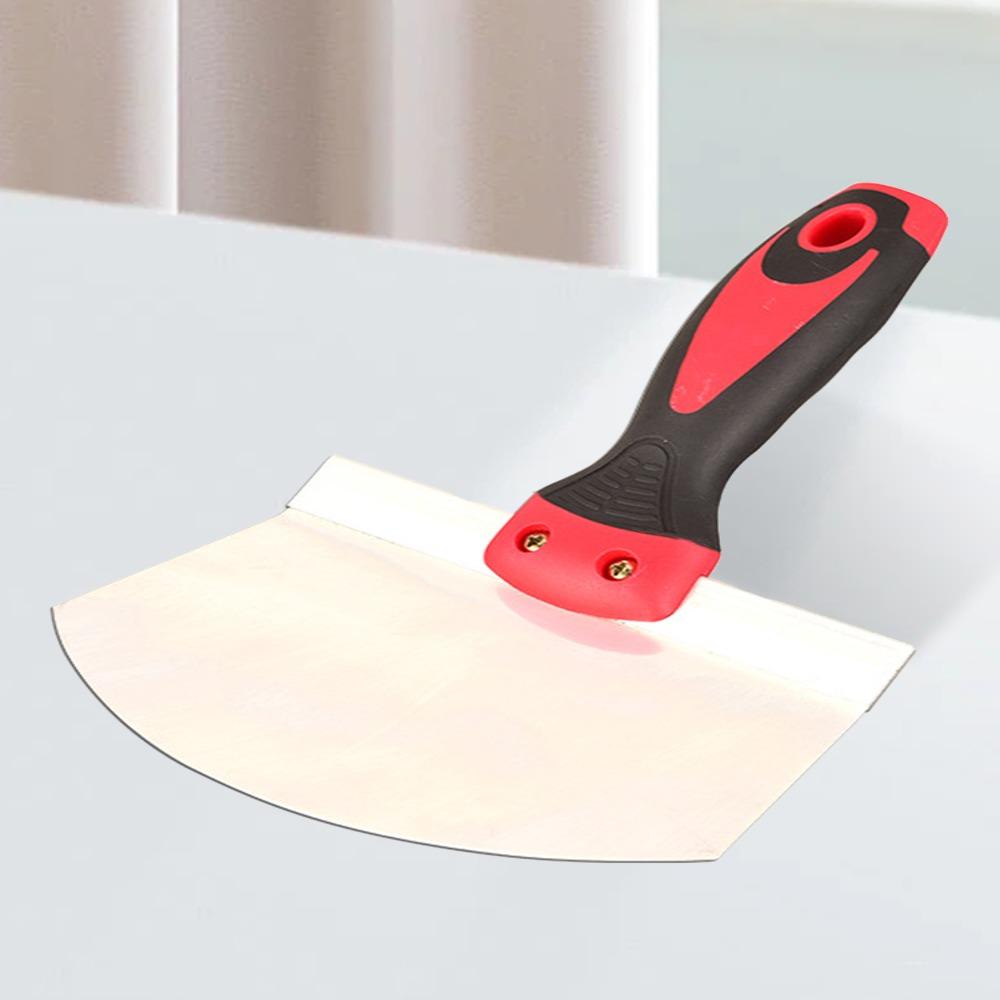 Contoured Blade Multipurpose Scraper Rustproof Stainless Steel Bucket Scoop Tool Professional Use