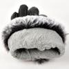 Herbst- und Winter Damen Warme Handschuhe, Touchscreen Lederhandschuhe, Outdoor Fleece Verdickte Winter Motorradfahren Wollhandschuhe