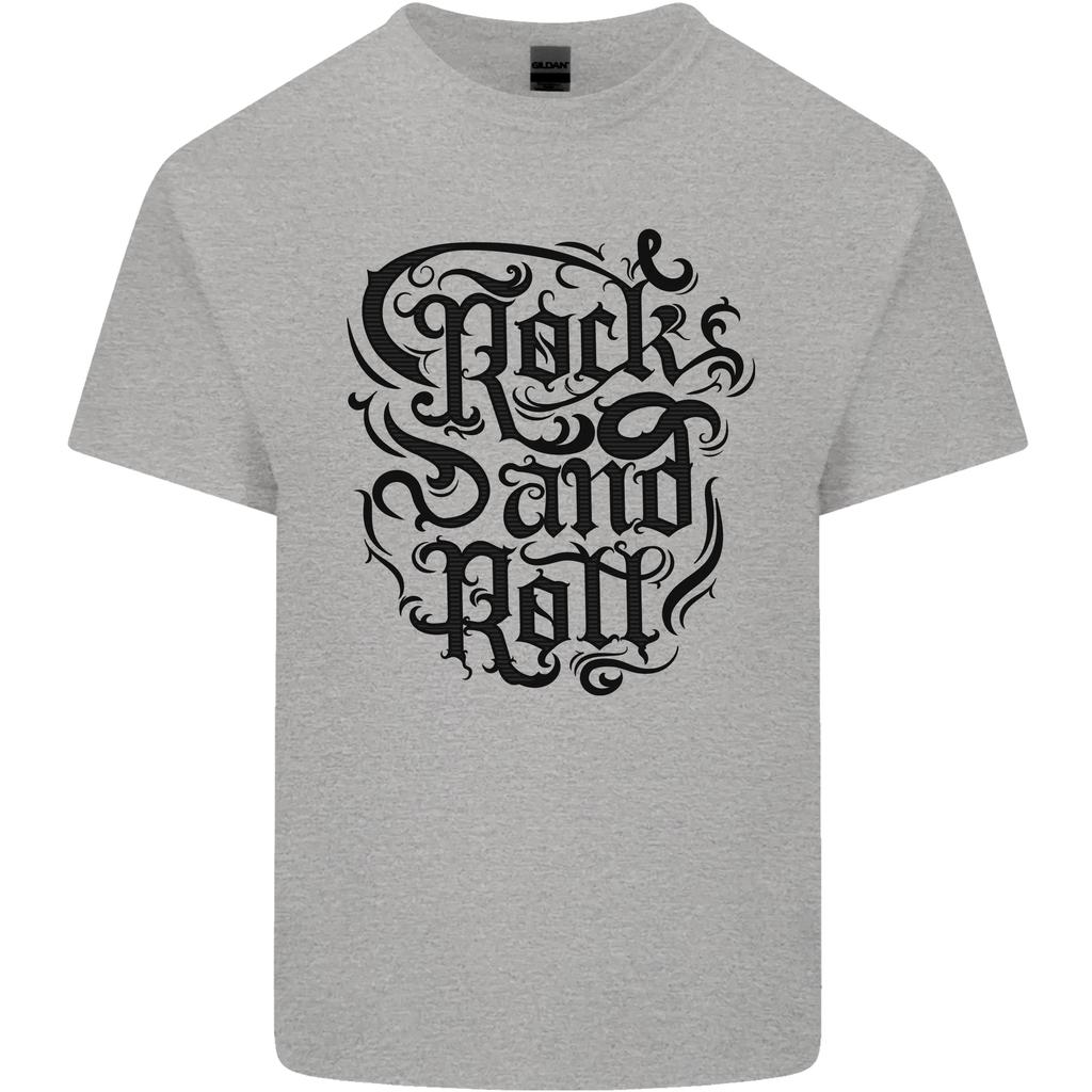 Rock and Roll Music Unisexs Light Cotton TShirt