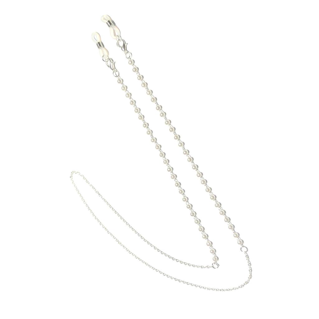Glasses Chains With Beads Thin Adjustable Eyewear Straps For Sunglasses Mask Holder Women Men Stylish Accessory