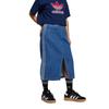 Adidas Originals Skirt Denim Blue Teenagers JC7879