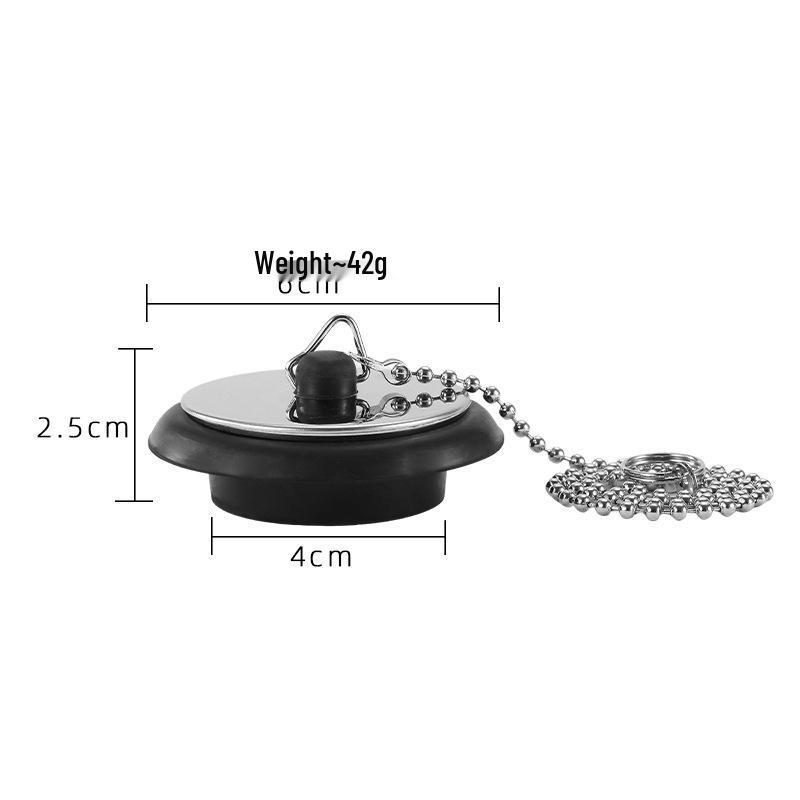 Silicone Bathtub and Sink Drain Stopper