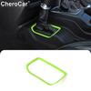 4WD Central Gear Shift Frame Trim Cover For Jeep Wrangler JL JLU JT 2018+ Green