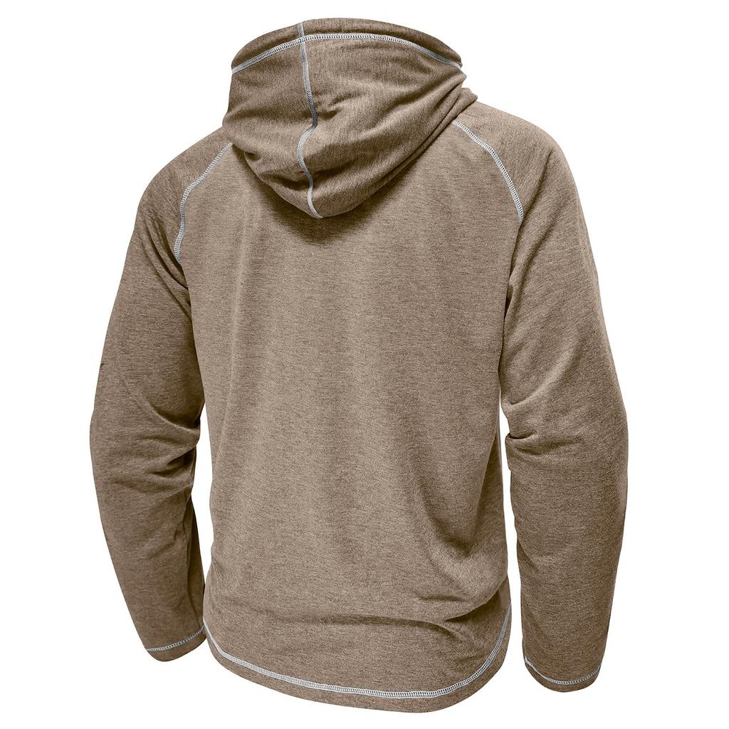 Men’s Hoodies Long Sleeves Shirts Autumn Spring Casual Tops Sportswear Sweatshirt Vintage Classic T Shirt