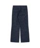 Honguseong 2Tucks Linen Denim Bootscut Pants_Deep Blue