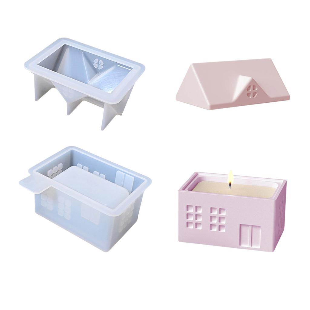 Vielseitige Silikonform Heimdeko-Zubehör für Kerzenherstellung Resin-Basteln DIY Europäischer Pastoralstil Schmuckwerkzeuge