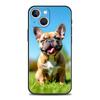 French Bulldog Dog Pet Luxury Phone Case For iPhone 17 Air 16 Plus 13 15 14 12 11 Pro MAX 7 8 SE Soft TPU Black Cover