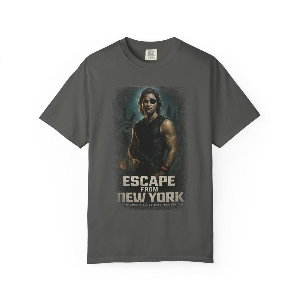 

Escape From New York Shirt Snake Plissken Kurt Russell 80s Movie Tee Unisex T-Shirt XXXXL