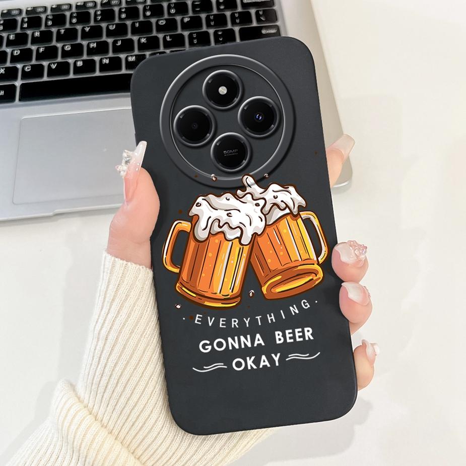 For Xiaomi Poco C75 Case Cute Fashion Cartoon Cover Shockproof Soft TPU Phone Case For Xiaomi Poco C75 PocoC75 Back Cover Bumper