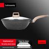 30cm Maifan Stone Non-stick Wok with Lid