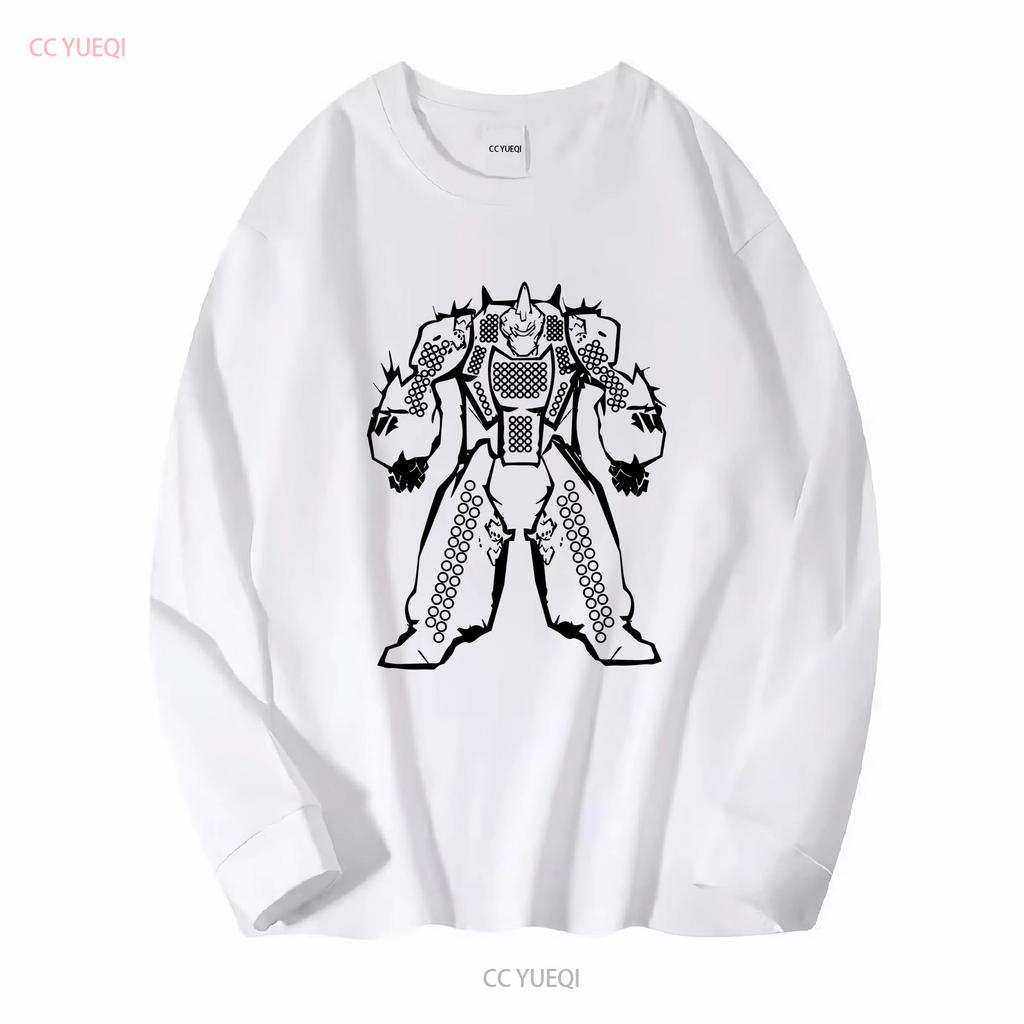 Battletech Mechwarrior Mech Schadenstabelle T-Shirt Vorder- und Rückseite Rüstungsklasse 10 Handgemacht s für Gamer Cool Robot Vintage Gewaschen