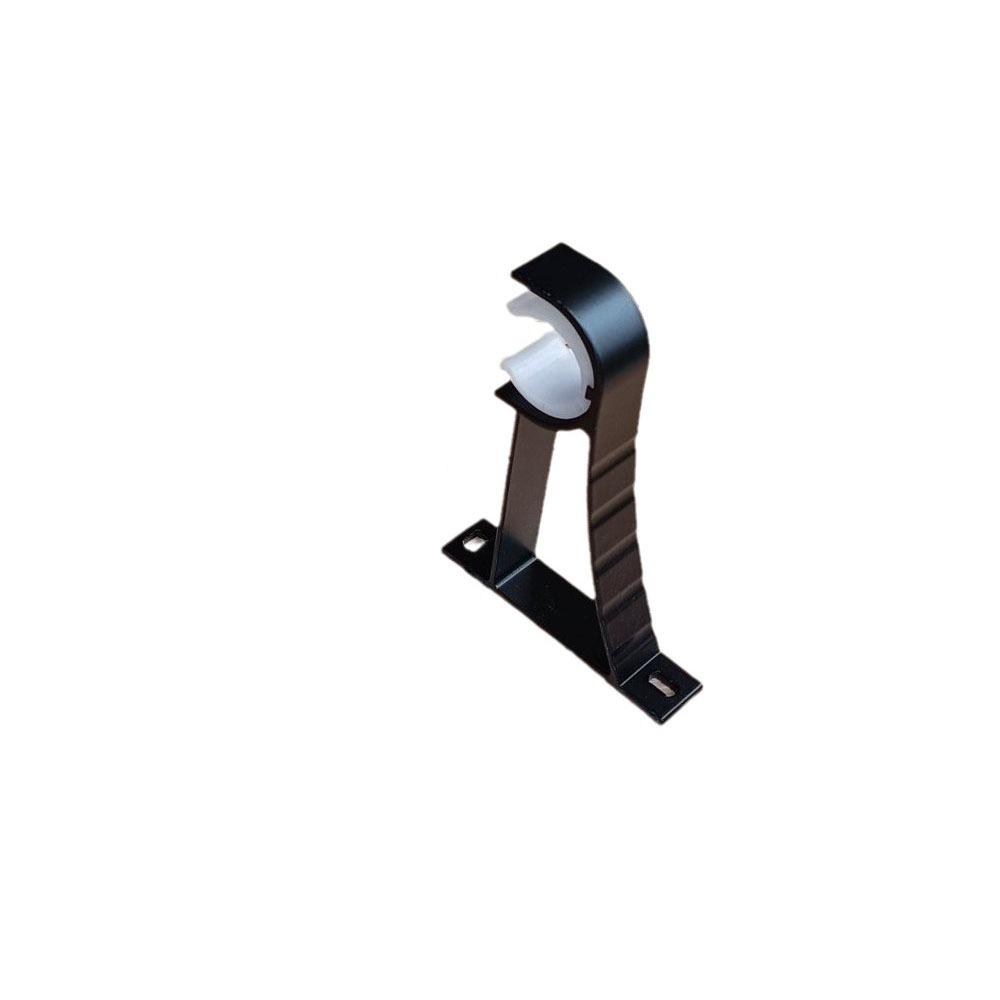 Single Hang Curtain Rod Holder Aluminum Alloy Curtain Fixing Clip Hook  Window Hardware Tools