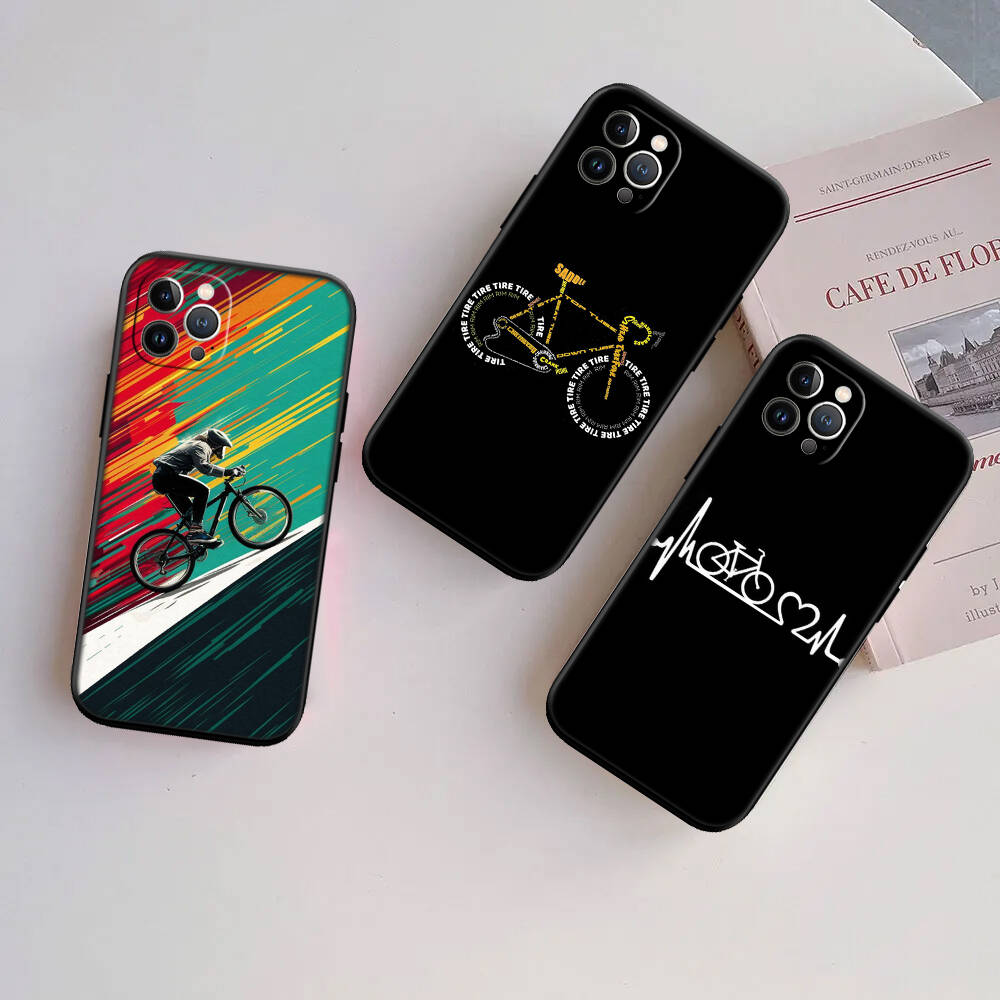 Cycling Bicycle New Phone Case for iPhone 6 6s 7 8 11 12 13 14 15 16 17 16E XS Pro Max XR X SE Air