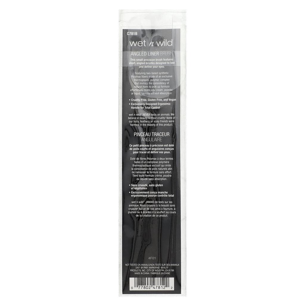 Angled Liner Brush, 1pc
