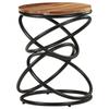 Day and Night - Day and Night Solid Acacia Wood Side Table 40x40x52 Cm