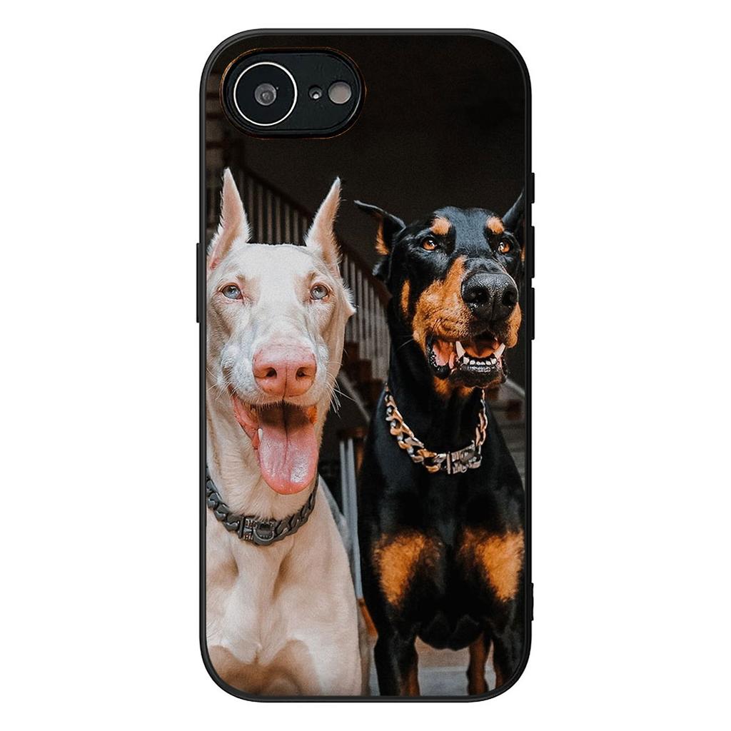 Doberman Dog Protective Cover for Samsung Galaxy Note 20 9 10 S8 S10 Lite S9 Plus A54 A53 A21S S10E A17 Phone Case