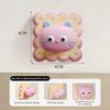 Cute Cat Silicone Door Stopper Door Handle Anti-collision Block Doll Silent Pad Reusable Door Shock Absorber Wall Decorative
