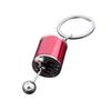 Metal Keyring Creative Car Shifter Keychain Six-Speed Gear Stick Knob Gearbox Model Key Antistress Adults Latest Fidgeting Toys