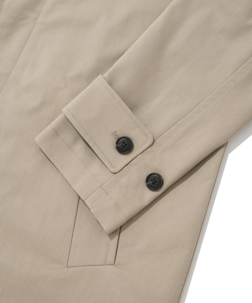 Covernat Oversized Raglan Single Coat Beige