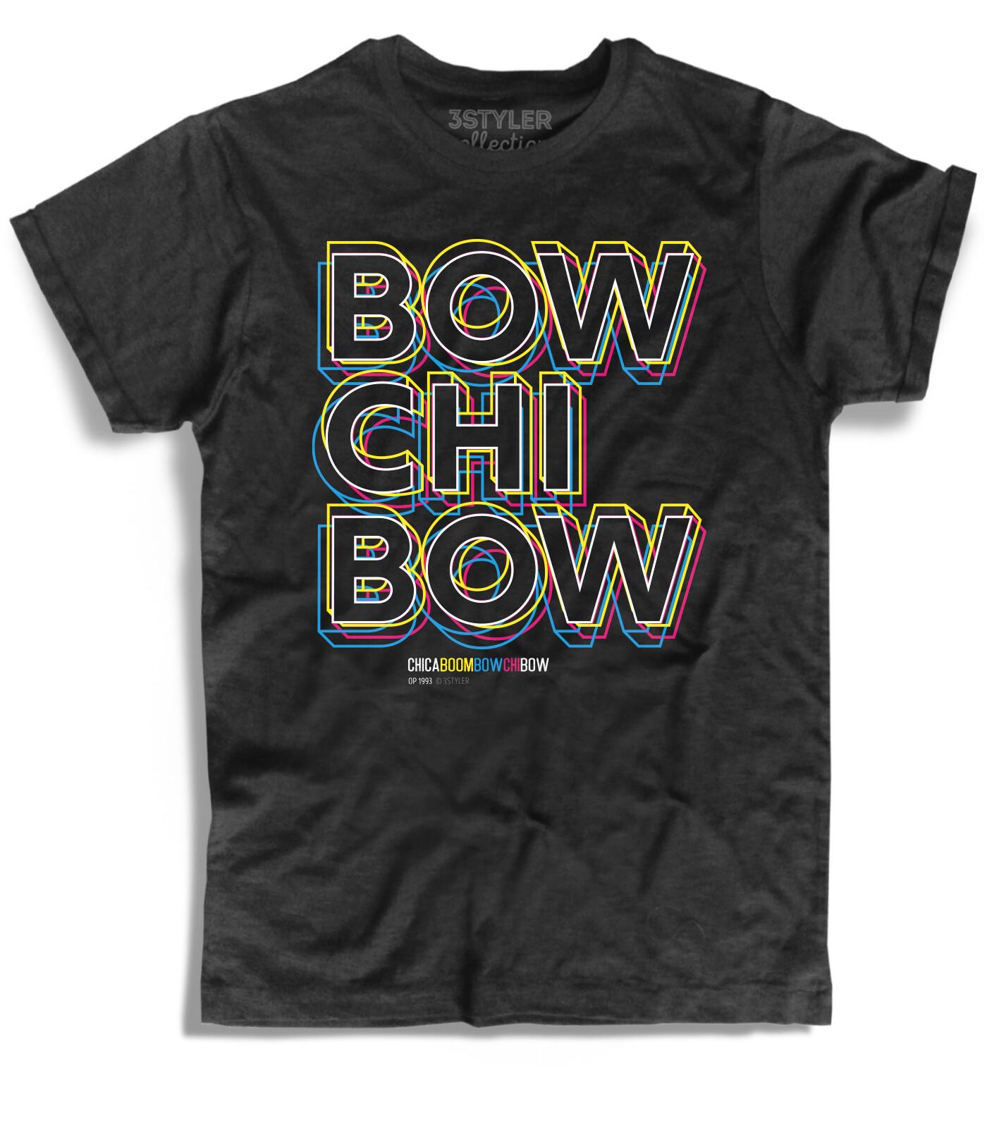 Men s T-shirt Bow Chi Bow - Bauci - Hocus Pocus - Techno Old School 90s DJ Unisex T-Shirt L