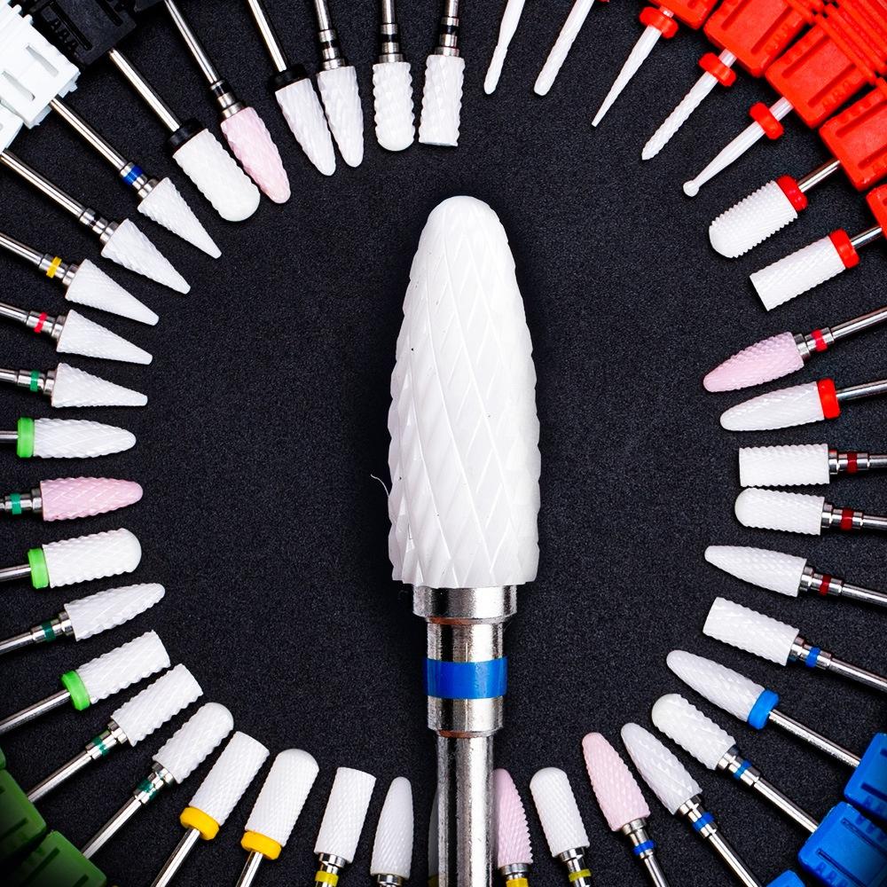 1PC Nail Drill Bit Rotery Electric Milling Cutters for Pedicure Manicure Files Cuticle Burr Nail Tools Accessories