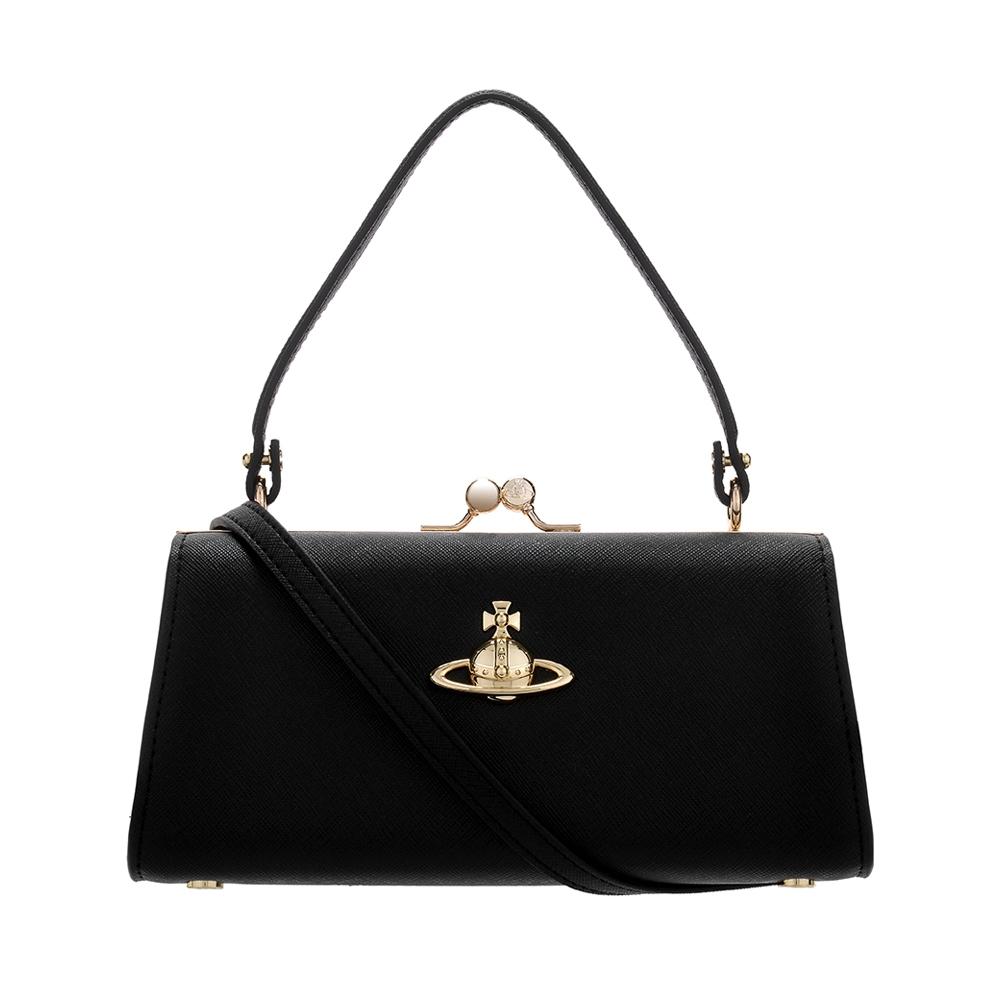 

Vivienne Westwood 4b01000qw S0021 N402 Doll Xl Saffiano Frame Pulse Tote 4B01000QW S0021 N402