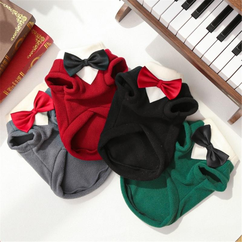 Jumpsuit Dog Pullover Furry Suit for Medium Dogs to Large Dogs for Winter Basic Jumpsuit Suit Thick Coat