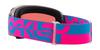 Oakley LINE MINER PRO L Asia Blue Duality Prizm Sapphire Iridium Prizm Iced Iridium One Size Goggles, Pink, Frame, & Lens,