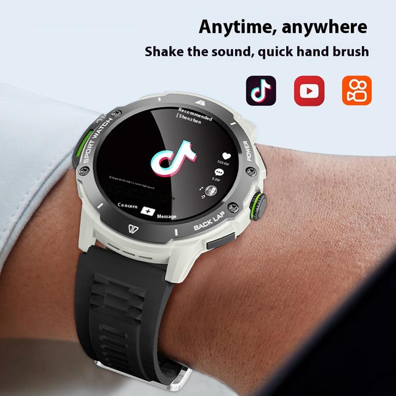 SCIONE Smart Touch Screen Watch Full Netcom 5G Card HD Color Screen Bluetooth Call Smart Watch