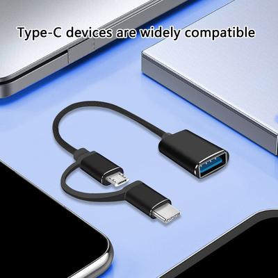 USB Type C Male To USB 3.0 Female Adapter OTG Adapter Cable Data Sync and Charge Converters for PC Laptop