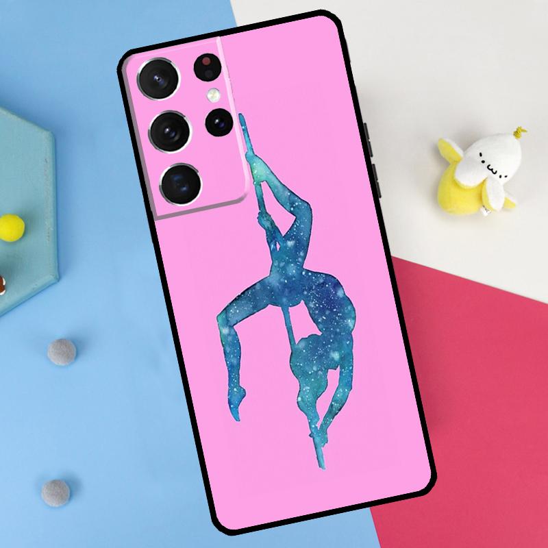 Pole Dancer Dancing Back Case For Samsung Galaxy S25 S24 S22 S23 S26 Ultra Plus S20 S21 FE S10 S25 FE Soft Cover
