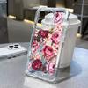 Coque en Silicone Doux Motif Fleur Pour Iphone 16 Coque Pour Iphone 15 14 13 12 11 Pro Max Coque Housse Xs Xr 7 8 Plus Coque Funda Coque Bumper