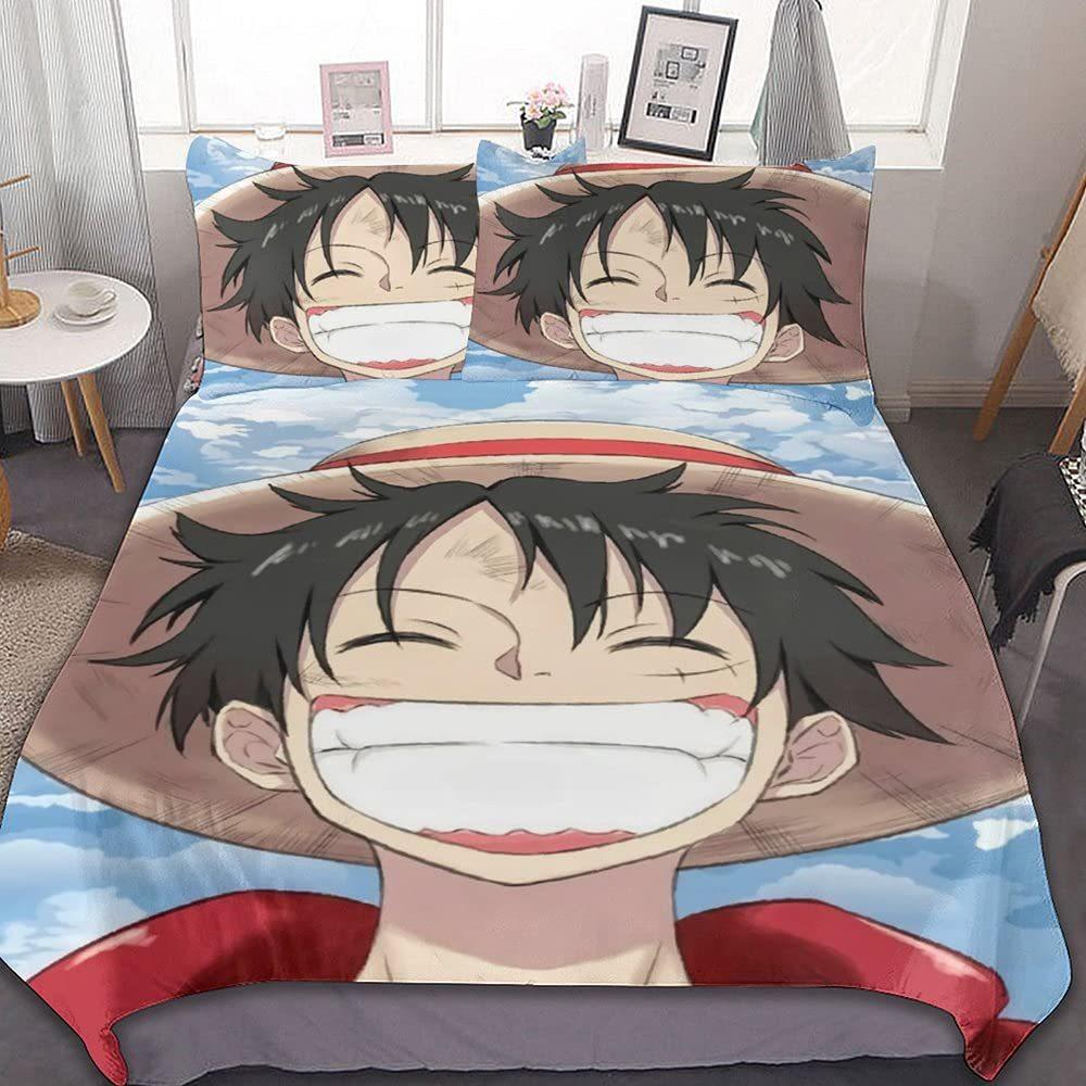 

Animation Soft And Comfortable Bedding Three-Piece Quilt Cover EU single 135*200