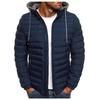 2025 Autumn And Winter Male Loose Overcoat Clothing Outdoor Casual Sportswear Fashion Streetwear Style Hooded Warm Zipper Jacket