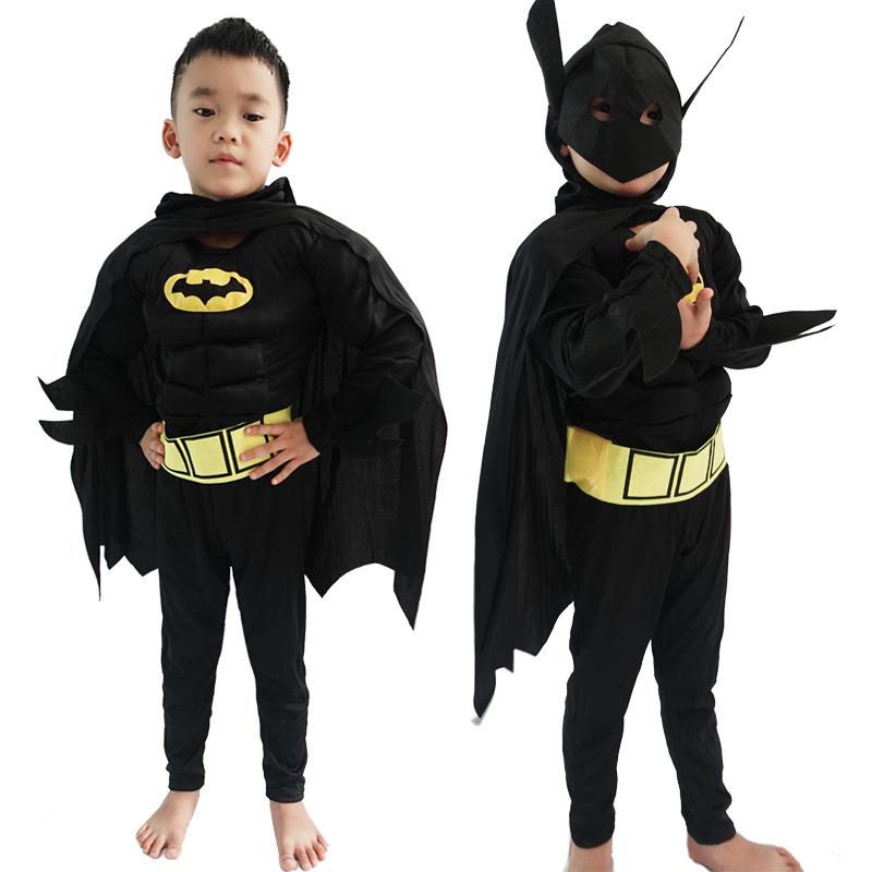 Halloween Batman Kids' Muscle Costume