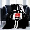 Be?ikta? Istanbul Crest Emblem Blanket Suitable for Sofas, Beds, Offices, And Camping - Perfect Gift for Halloween Christmas