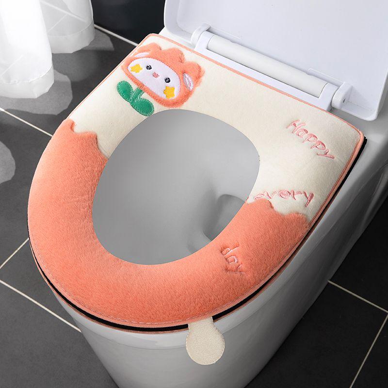 Household Toilet Seat Cushion Zipper Universal Toilet Cover Thickened Waterproof Toilet Seat Cushion Cute Toilet Seat Cushion