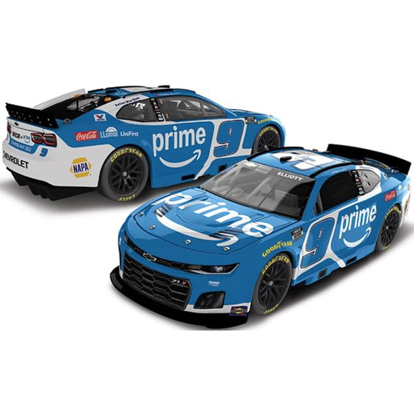 Kyosho Lionel Racing AMAZON PRIME 2025 Chevrolet Camaro ZL1 Chase Elliott Finished Model 1/64 #9 (LR321365)