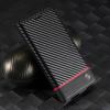 Husă Business din Piele și Fibră de Carbon Pentru Samsung Galaxy S25 S24 S23 S22 S21 S20 Ultra FE S10 Plus Note20 Portofel Flip Suport Carduri