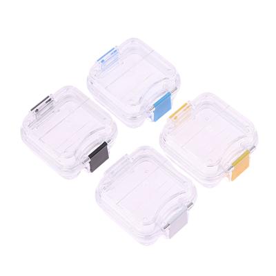 1Pcs Denture Storage Box With Transparent Flexible Film Dentist Material Dental Plastic Membrane Boxes Small Dental Crown Box