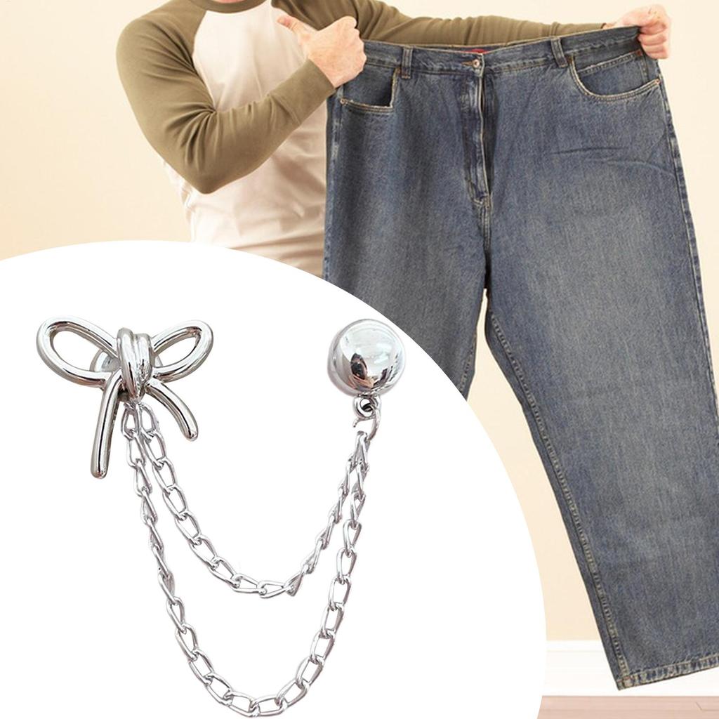1PCS Magnet Clothing Pins Multi-Function Metal Strong Magnet Pins Pinless Button Clips for Fixing Hijab Clothes Long Pants Legs
