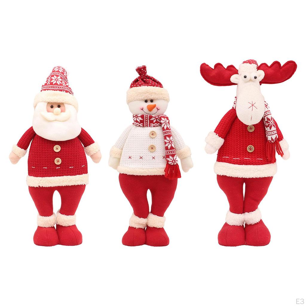Christmas Collectible Figurines Doll Figurine Adorable Figure Decoration for