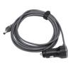 DC Car Power Cable Plug and Play Rubber Stable DC to Cigarette Lighter Car Power Supply Cord for Sat