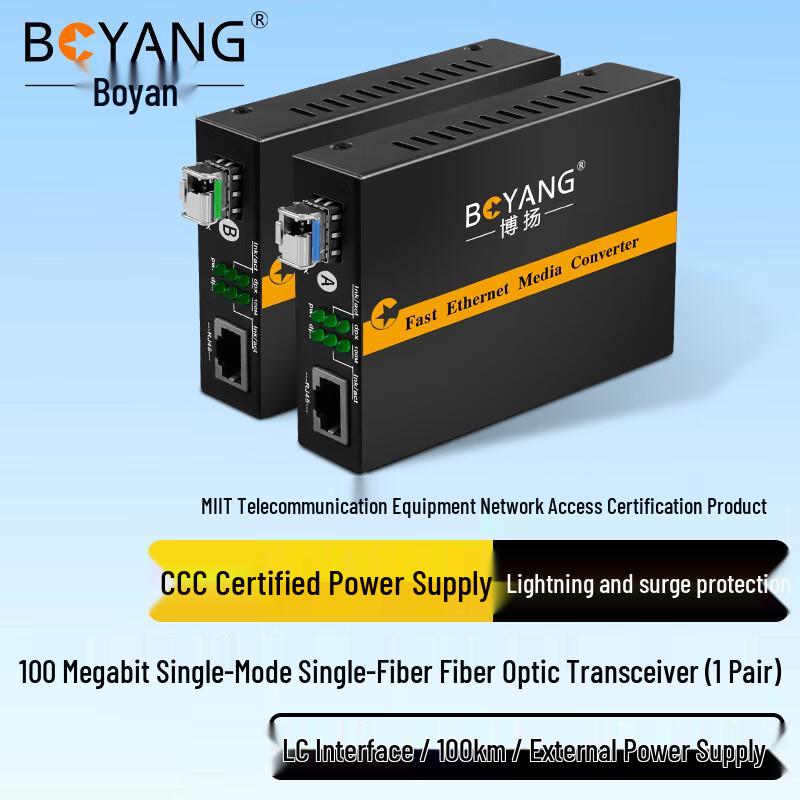 BOYANG Telecom-Grade Fiber Optic Transceiver
